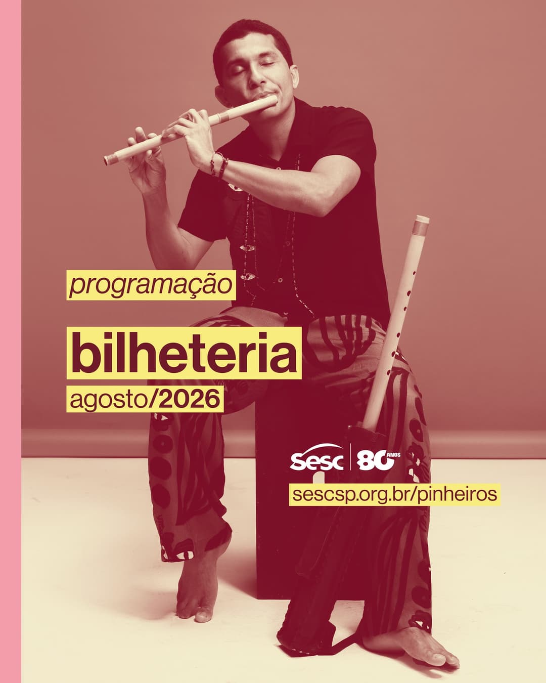 Flyer de Alexandre Rodriguês