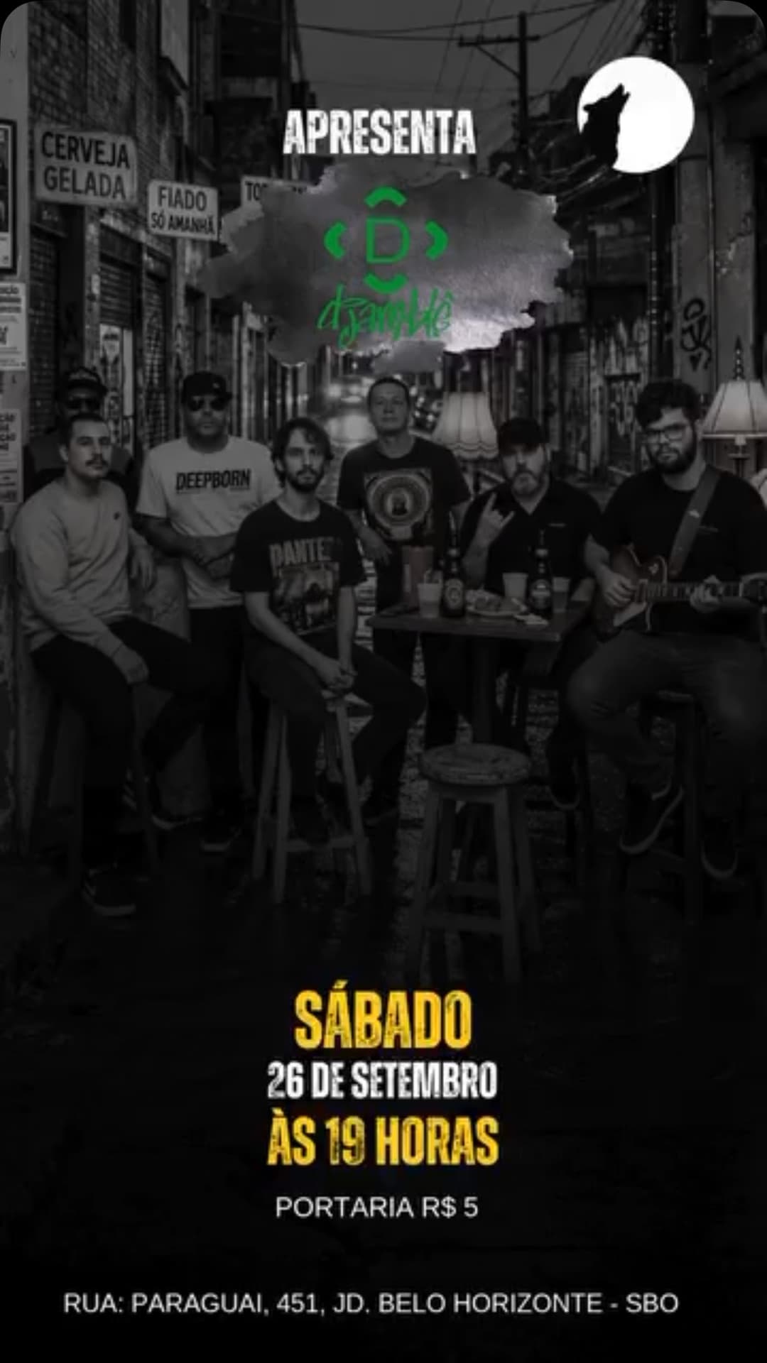Flyer de Djamblê