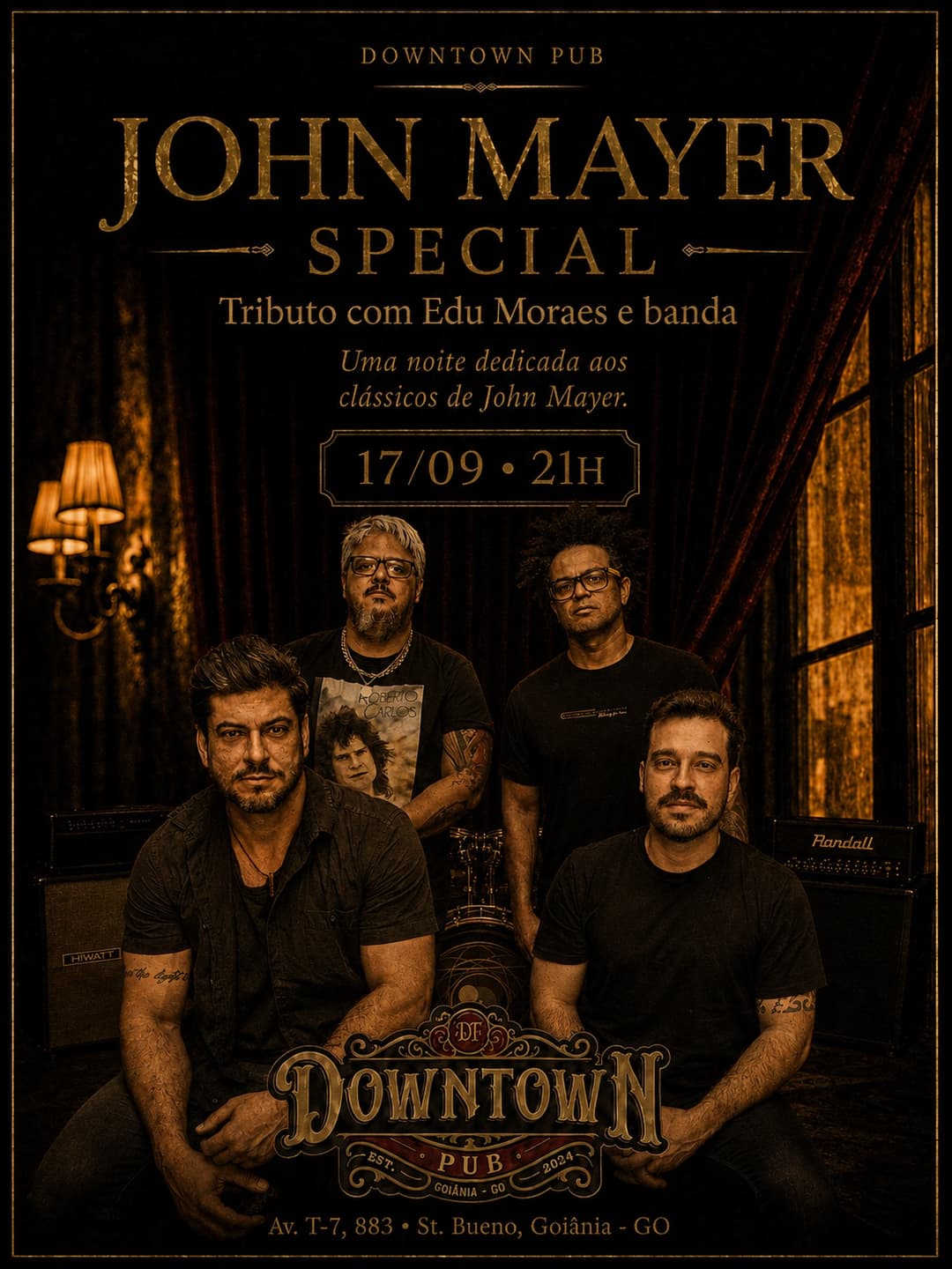 Flyer de John Mayer Special