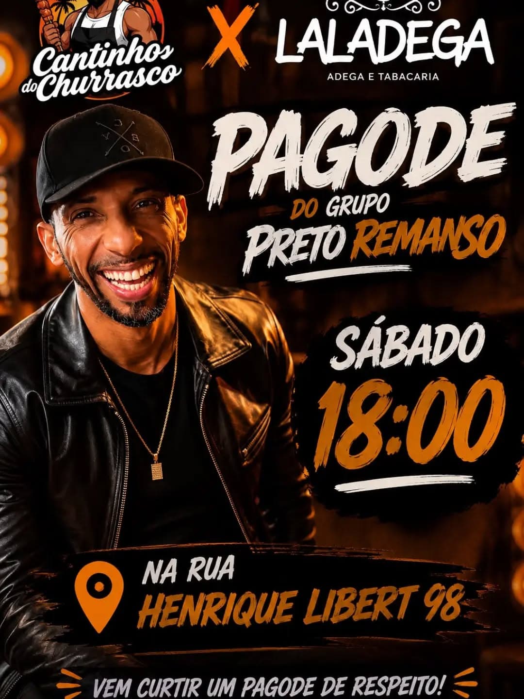 Flyer de Preto Remanso