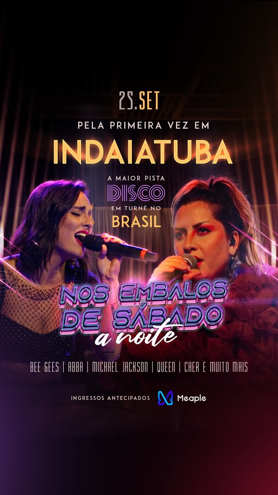 Flyer de Laura Lima e Ruby Music