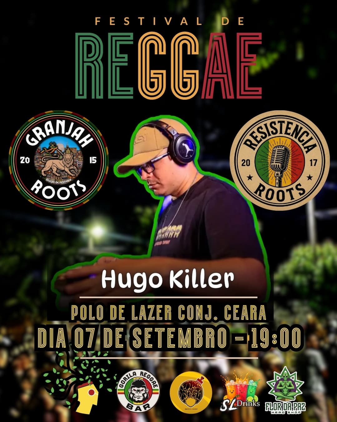 Flyer de Granja H Roots e hugo.killer