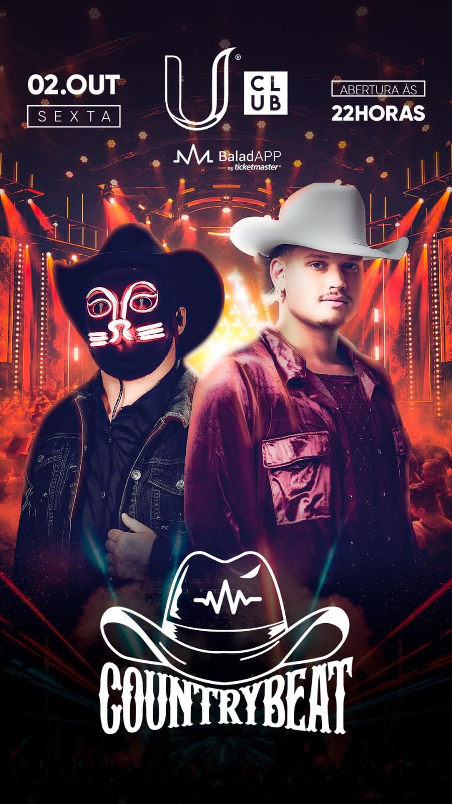 Flyer de Country Beat