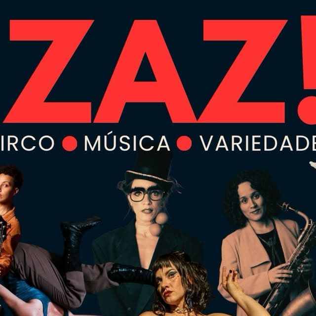 Flyer de Tetê Purezempla e Zaz!