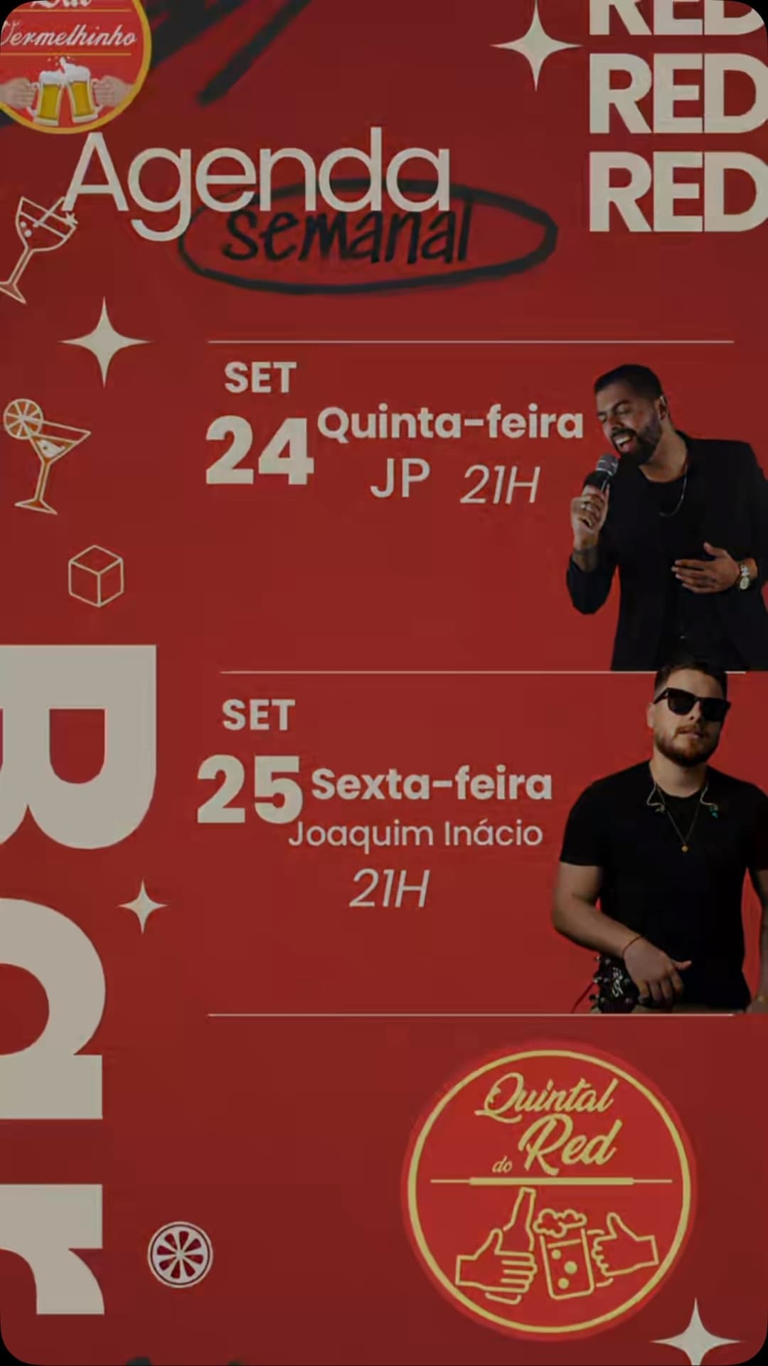 Flyer de Joaquim Inácio