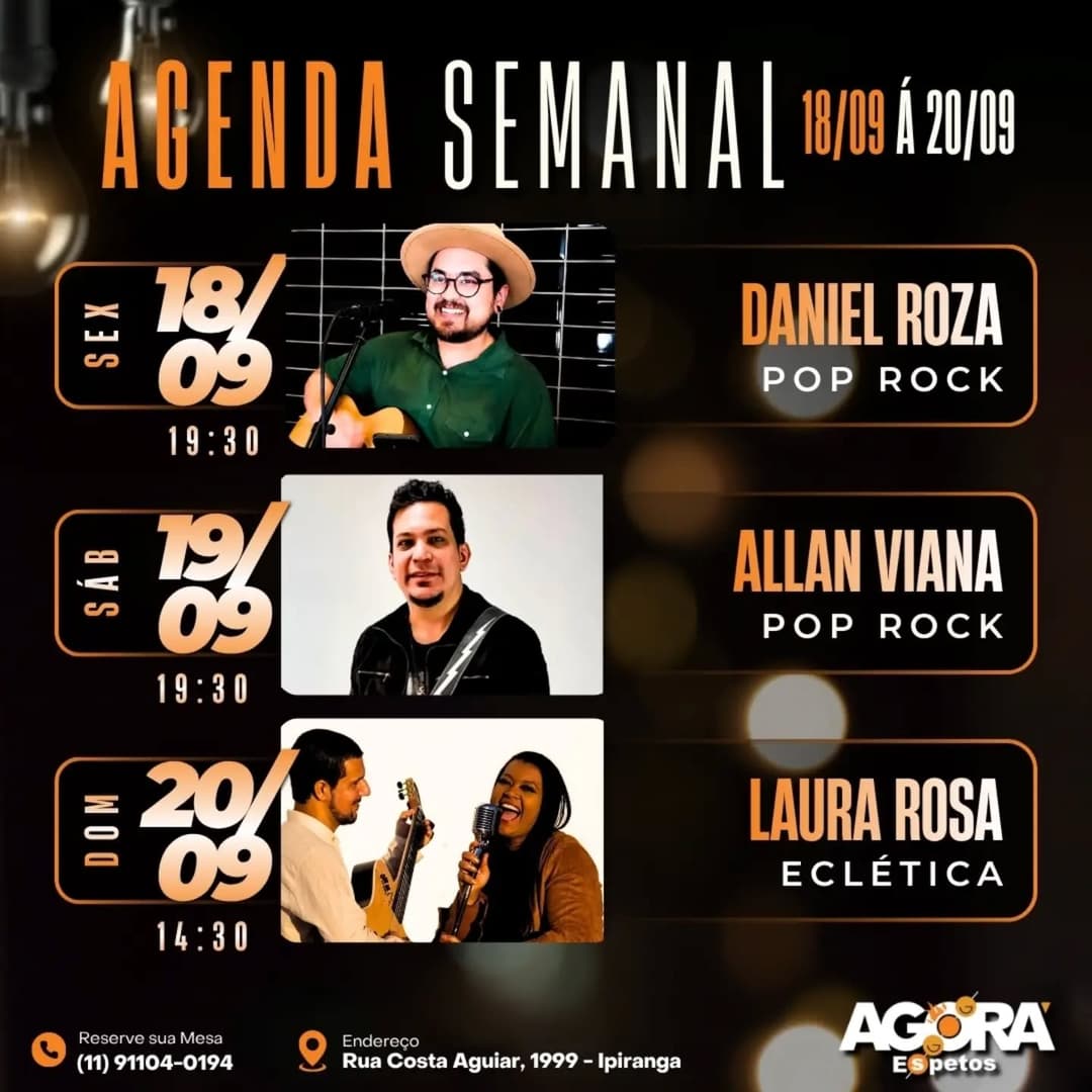 Flyer de Allan Viana