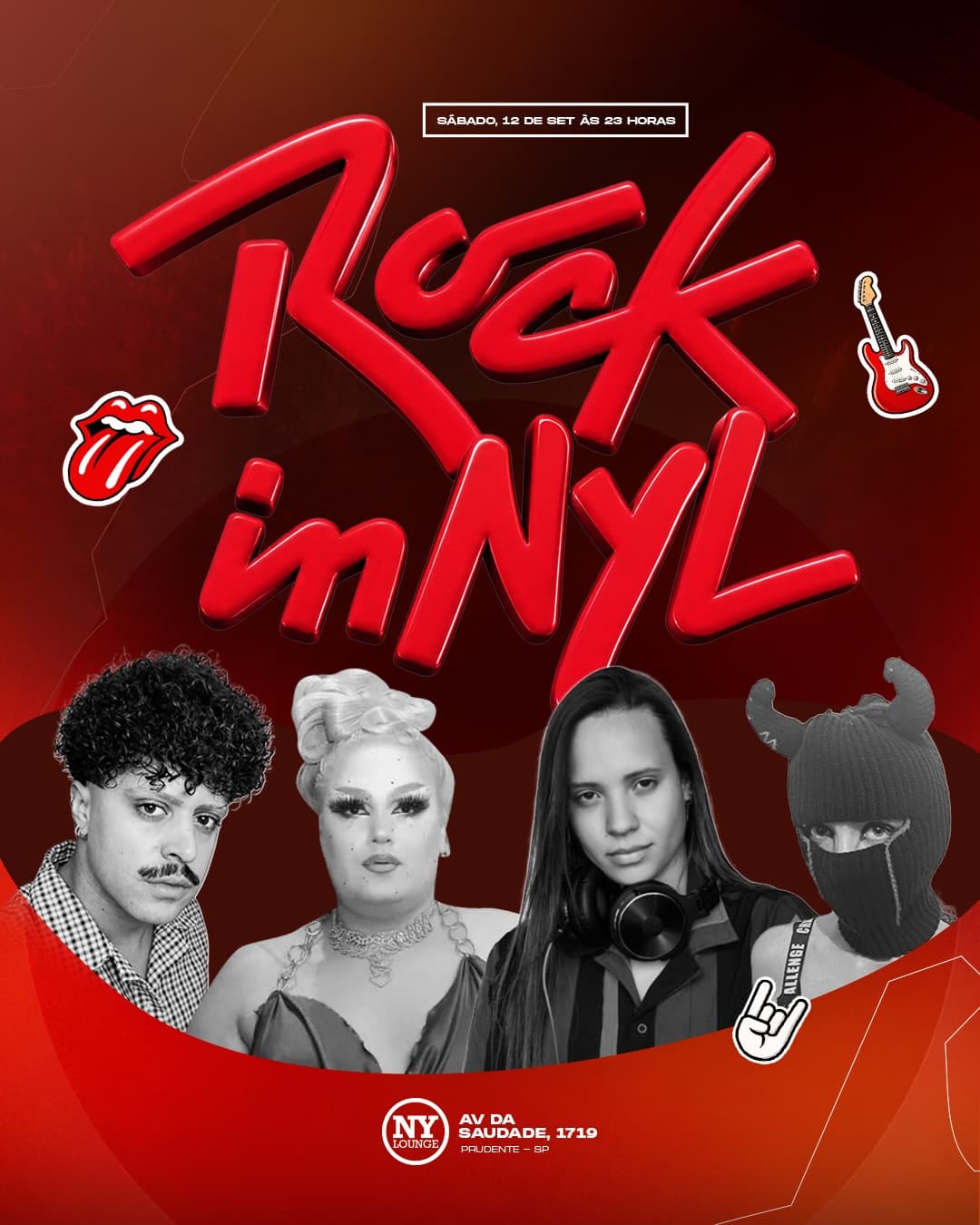 Flyer de SaintBru, BARAKATY, ANDRESSA LIMA e Abduzza