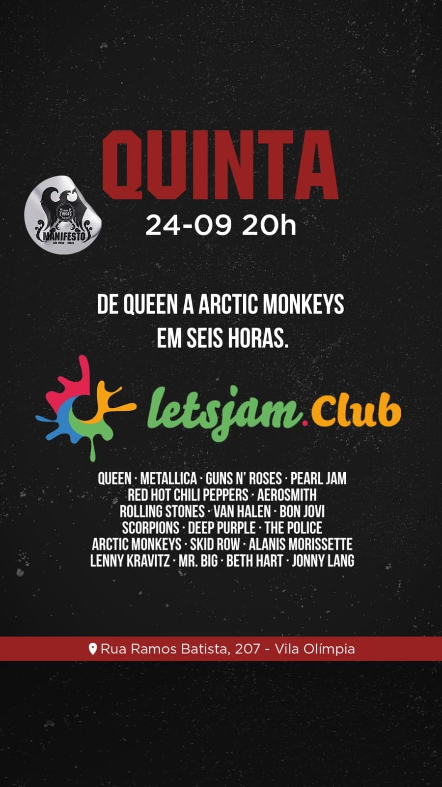 Flyer de LetSJAM Club