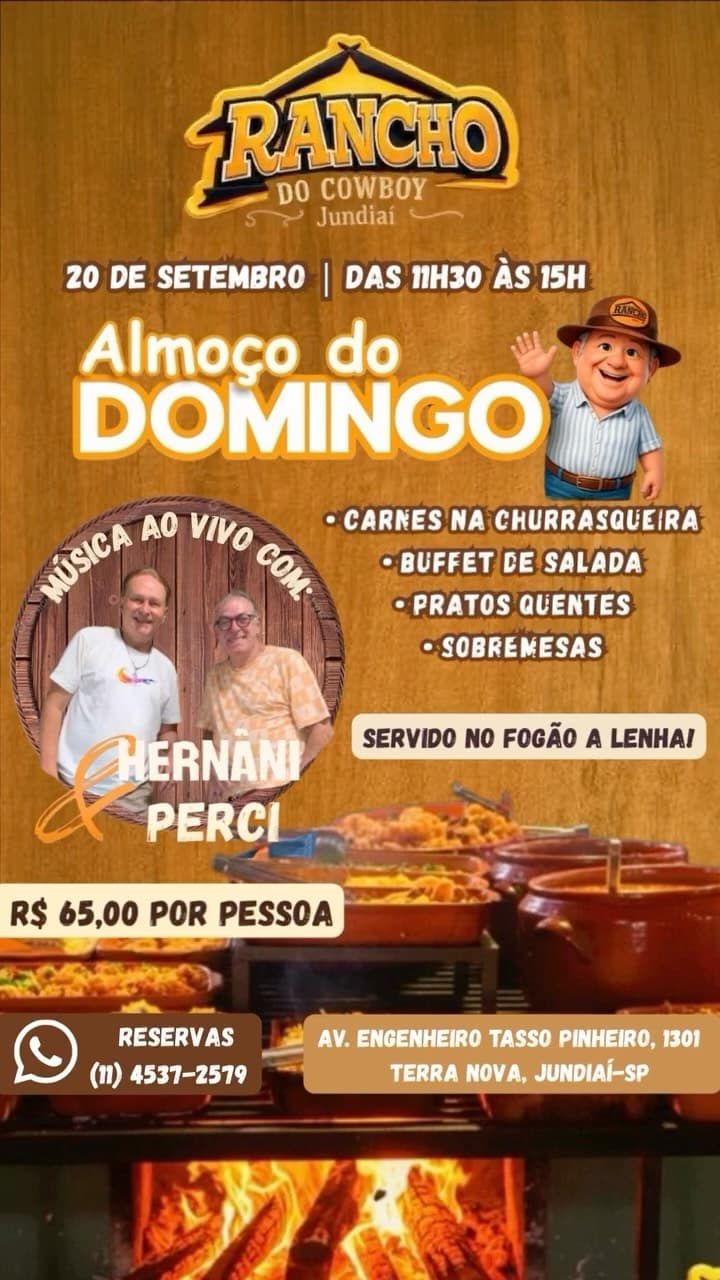 Flyer de Hernani & Perci