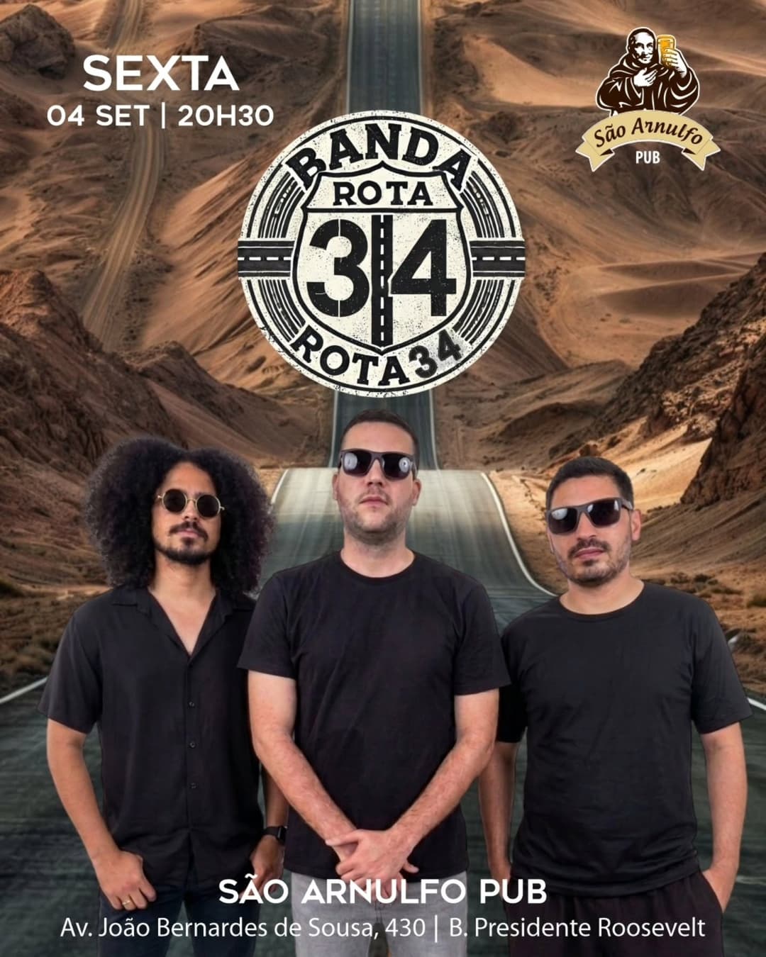 Flyer de Banda Rota 34
