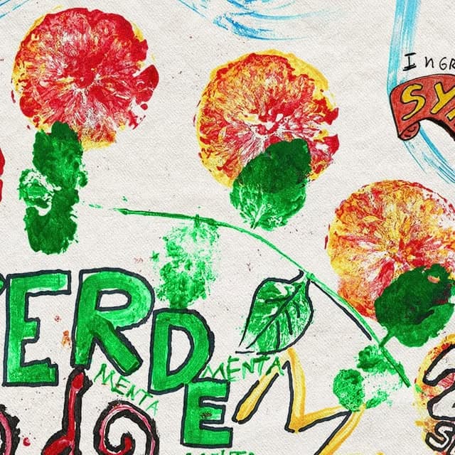 Flyer de Nada Basta, Verde Menta e Ave Tropical