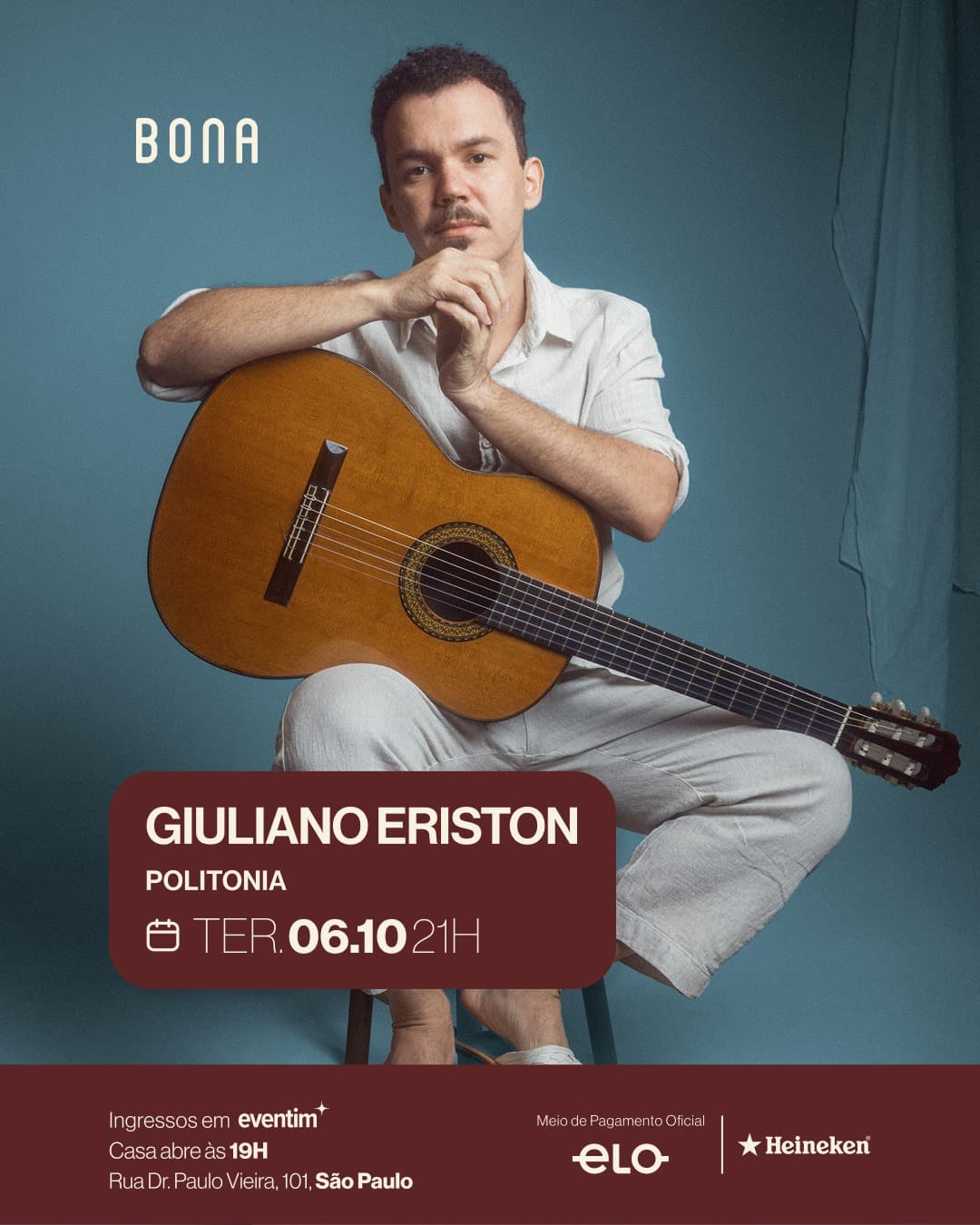 Flyer de Giuliano Eriston