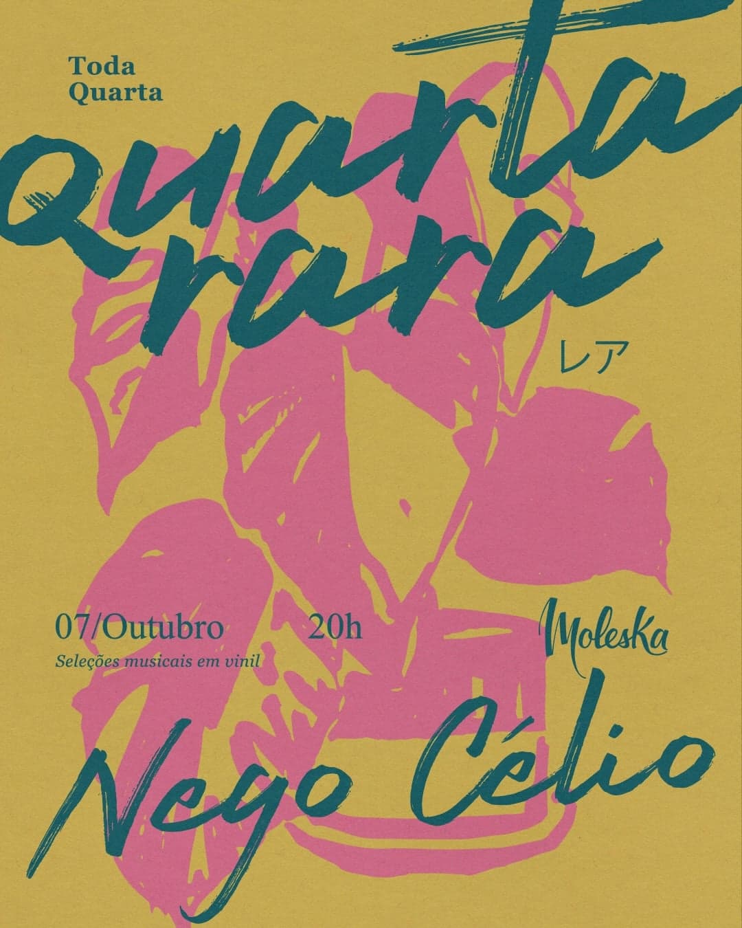 Flyer de Nego Célio