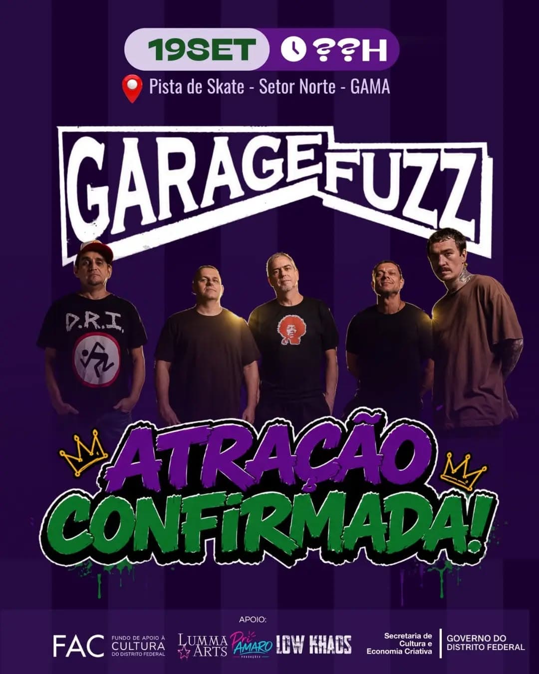Flyer de Garage Fuzz
