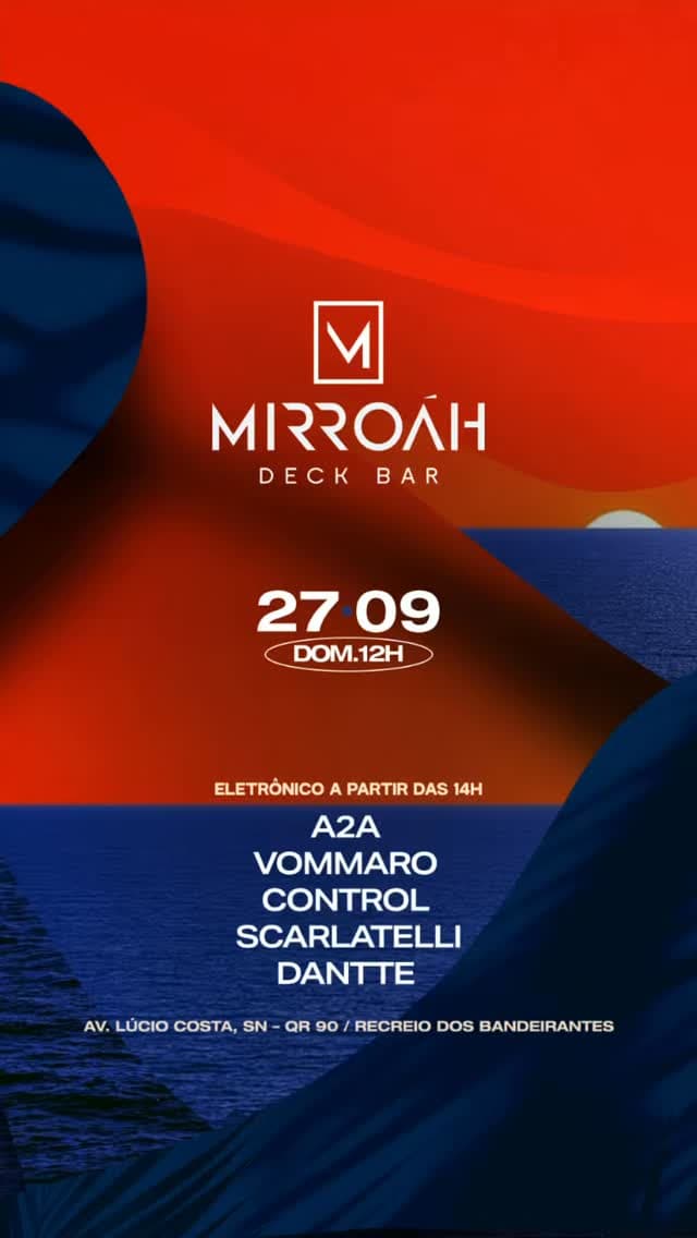 Flyer de SCARLATELLI, A2A, VOMMARO, CONTROL e DANTTE