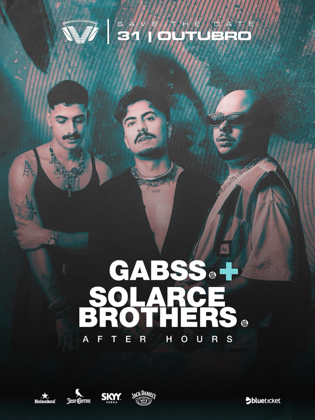 Flyer de Gabss e Solarce Brothers