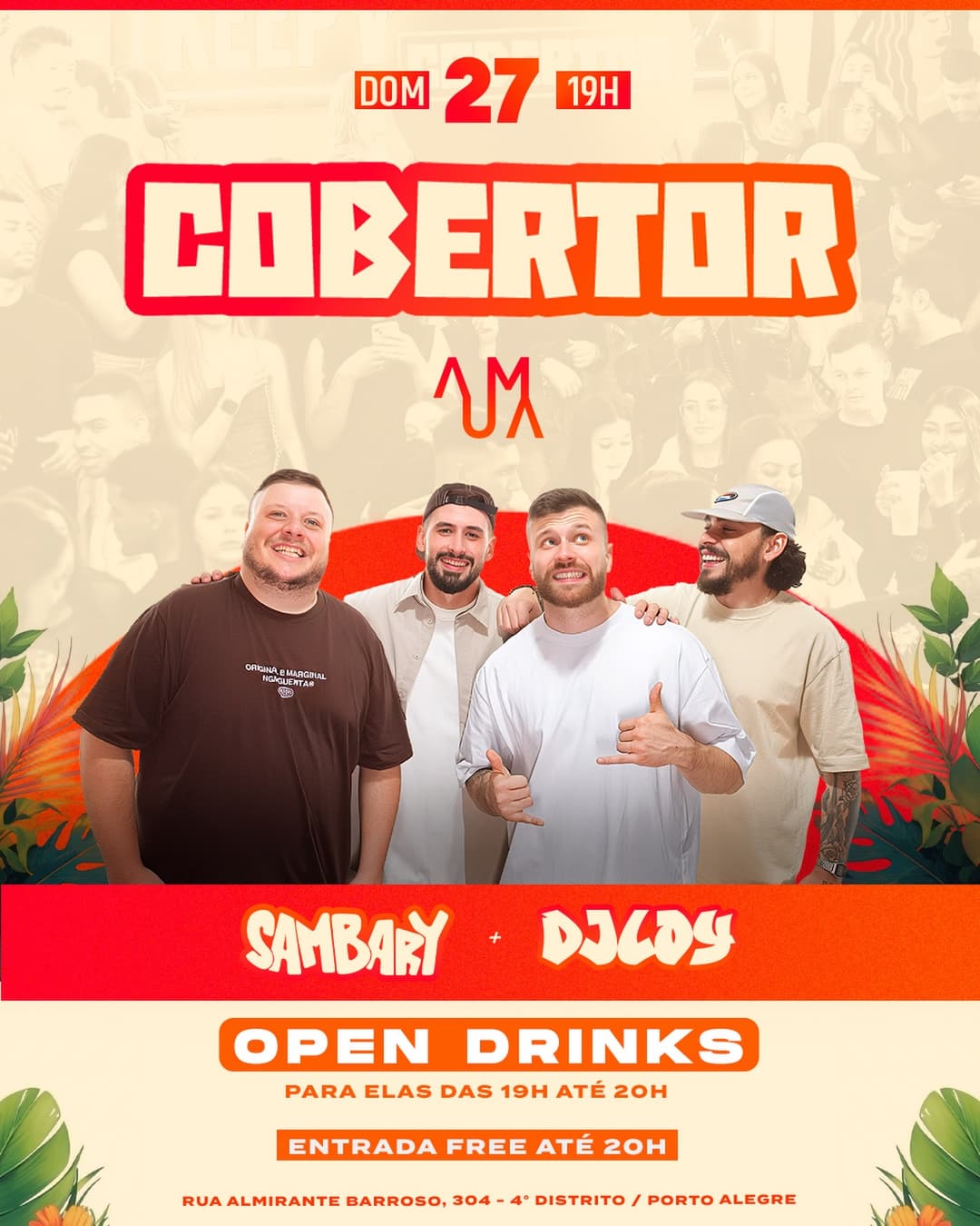 Flyer de Grupo Sambary e odjloy