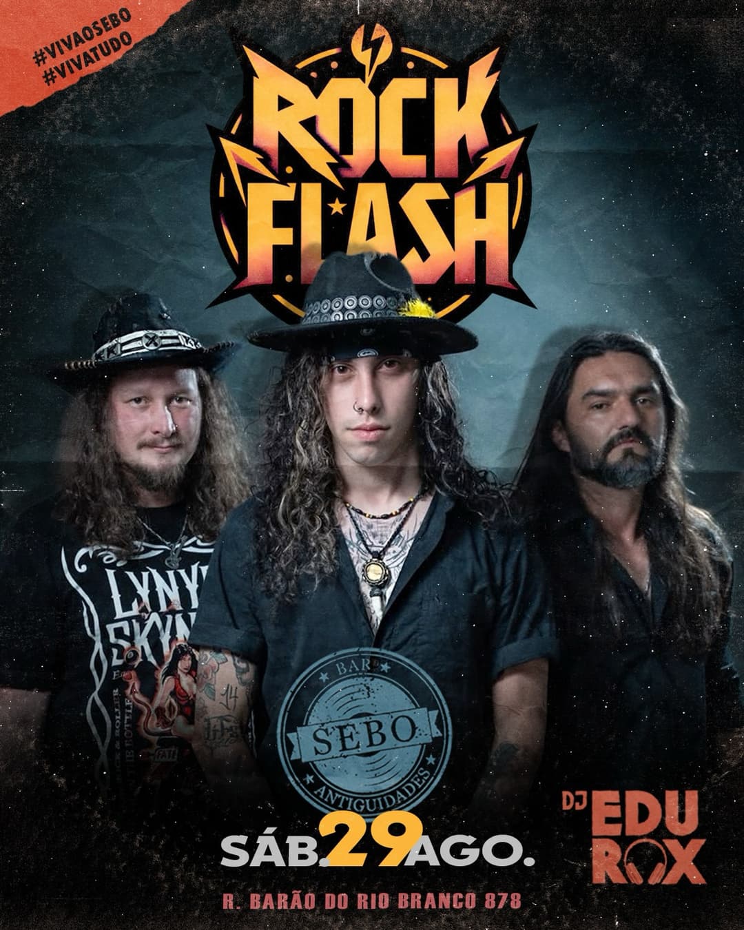 Flyer de Rock Flash