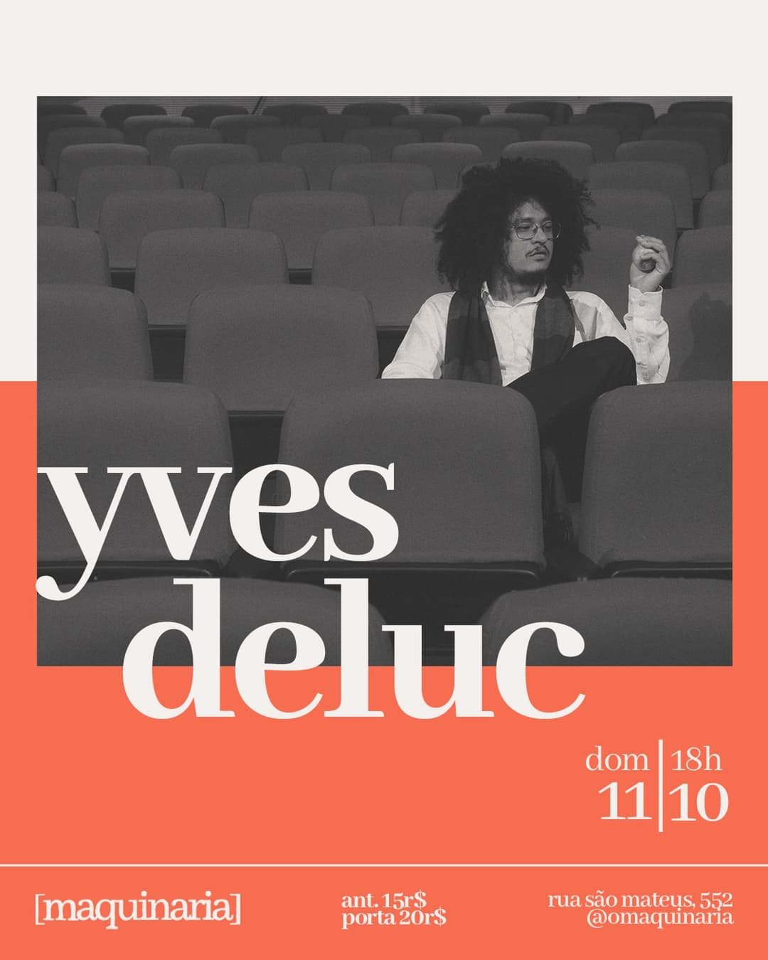 Flyer de Yves Deluc