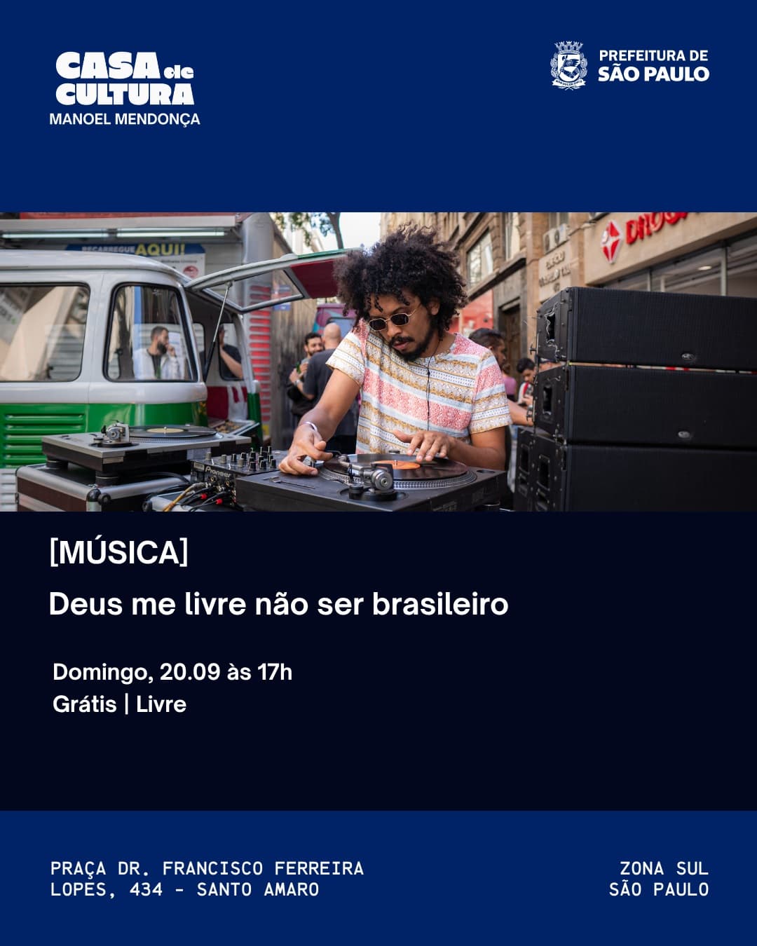 Flyer de DJ Hilton Hits