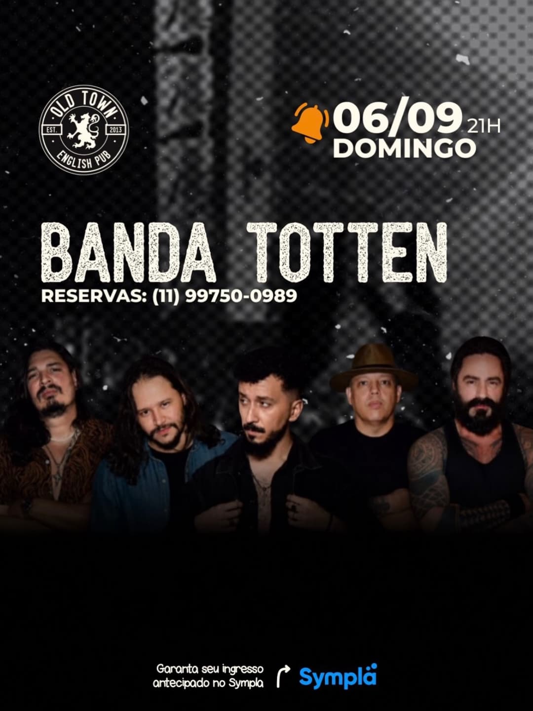 Flyer de Totten Oficial e Totten