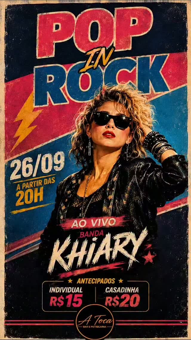 Flyer de Banda Khiary ao vivo e Khiary