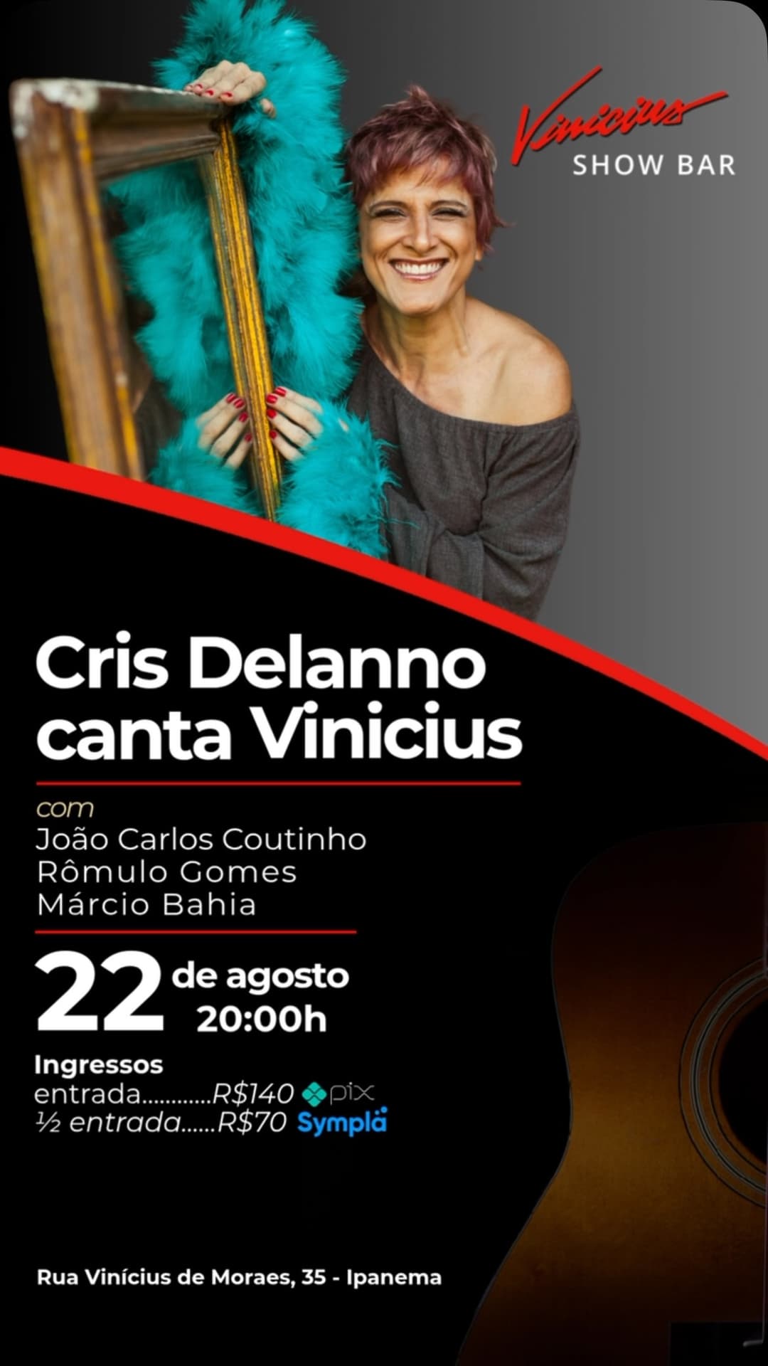 Flyer de Cris Delanno