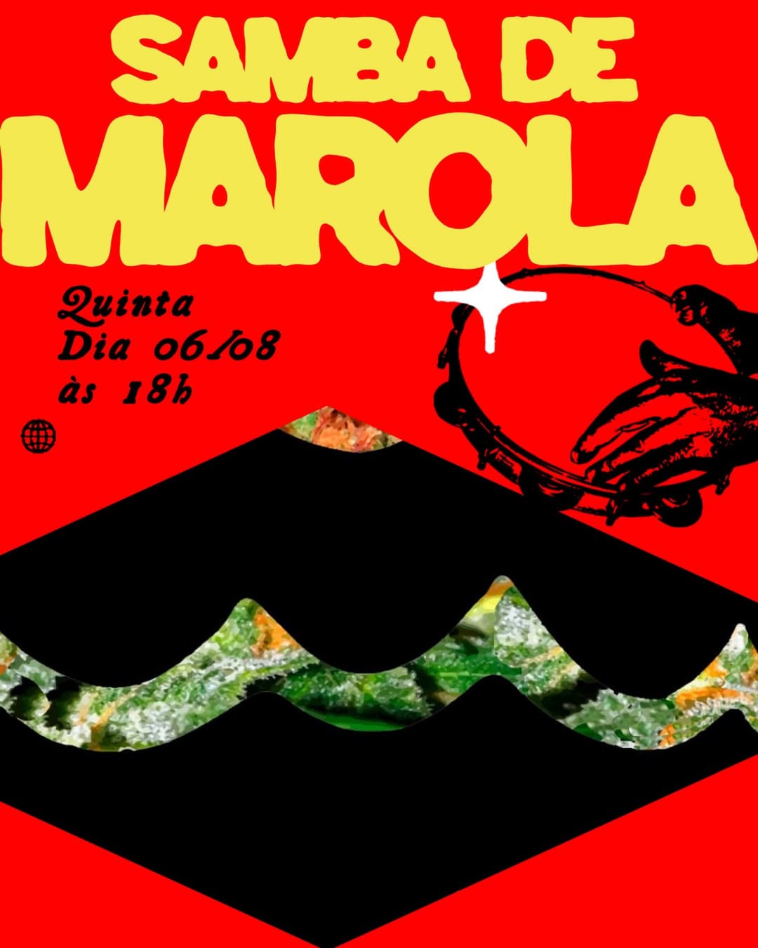 Flyer de Samba de Marola