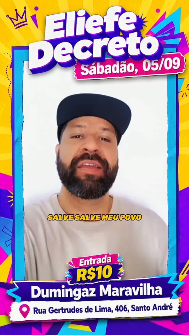 Flyer de Eliefe Decreto 🌐, Jay🀄️Possibilite, aMo e markera07