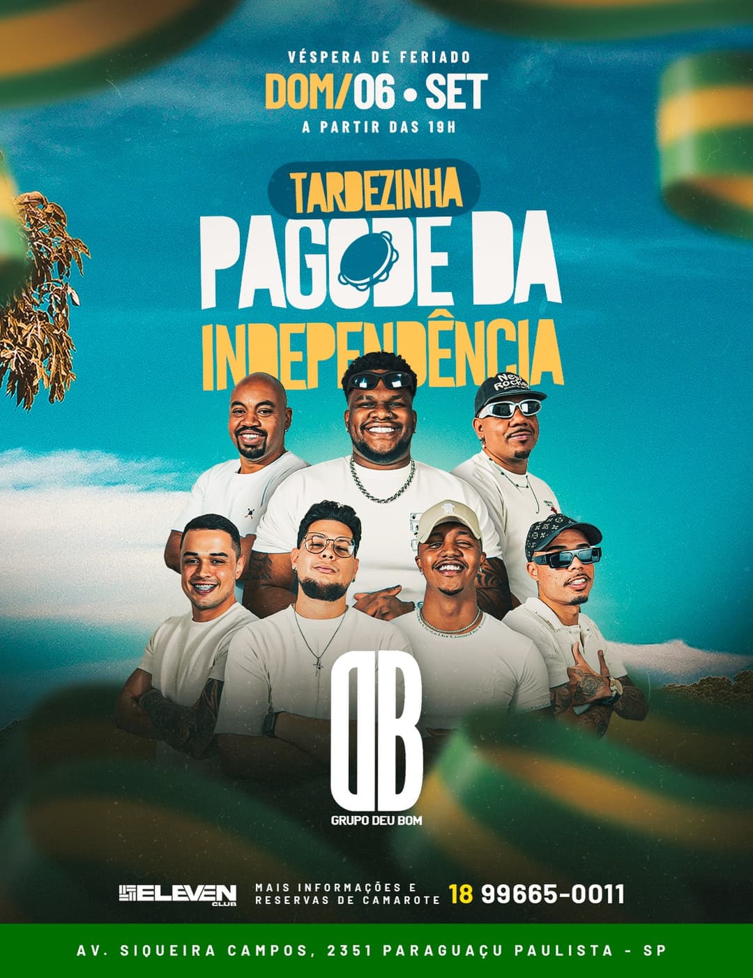 Flyer de Grupo Deu Bom