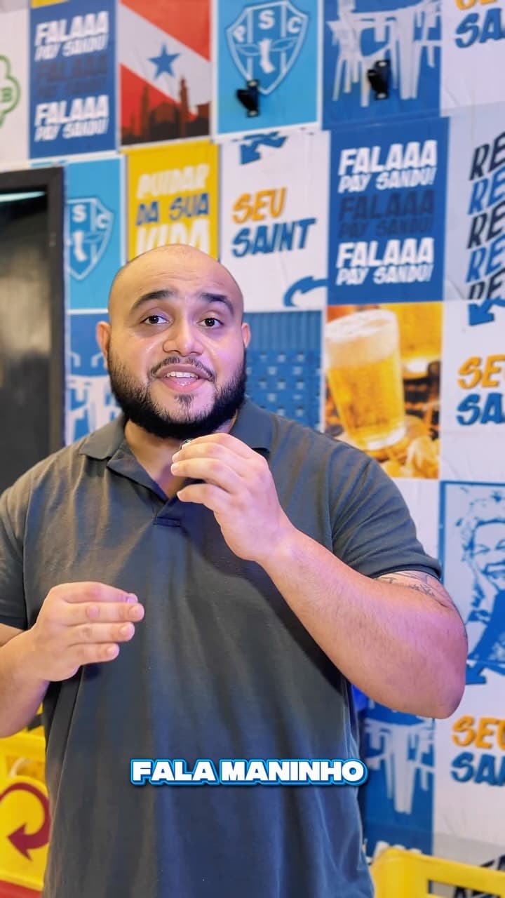 Flyer de Pagosamba Seu Saint