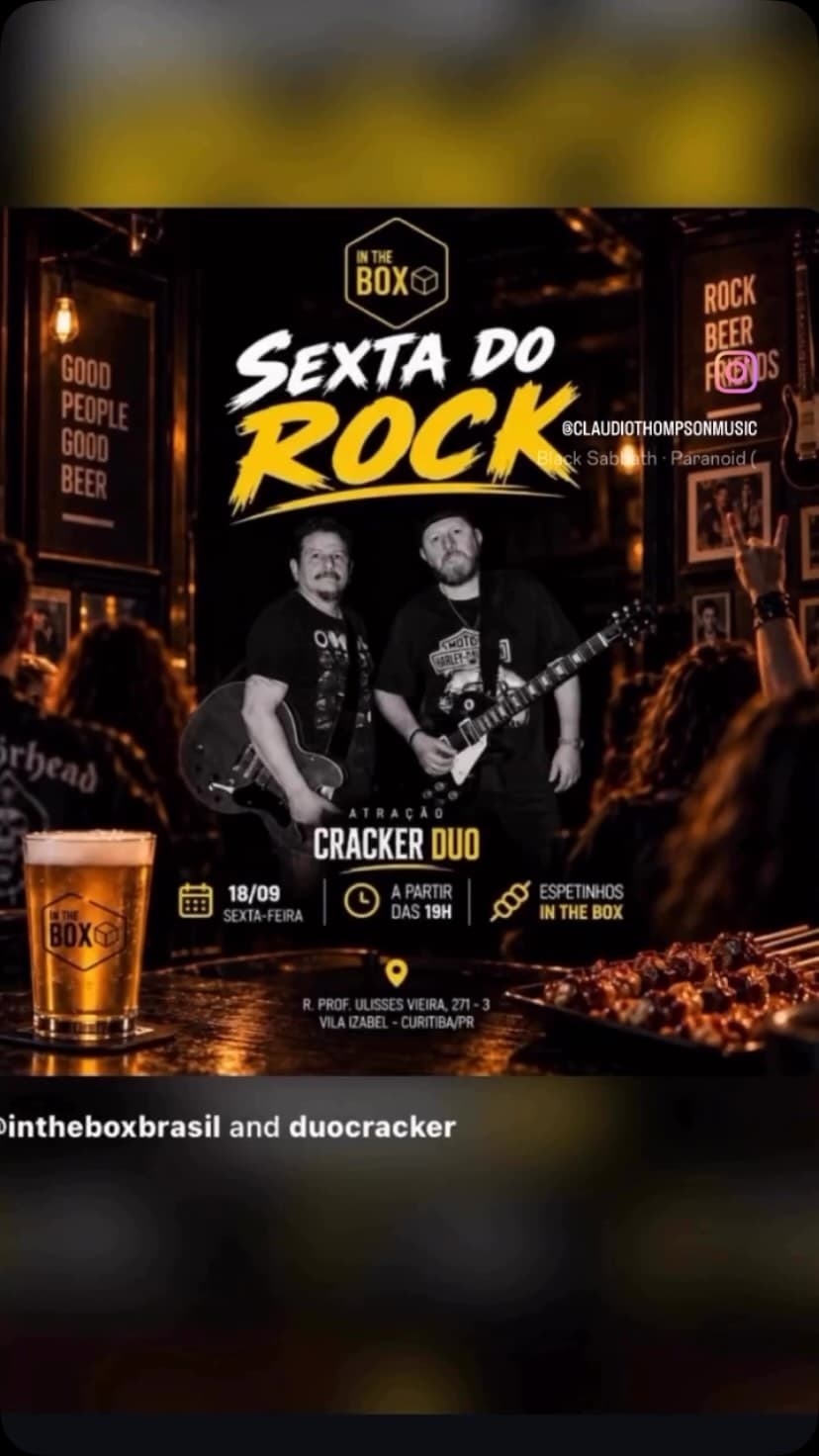 Flyer de Crackerjack e Cracker Duo