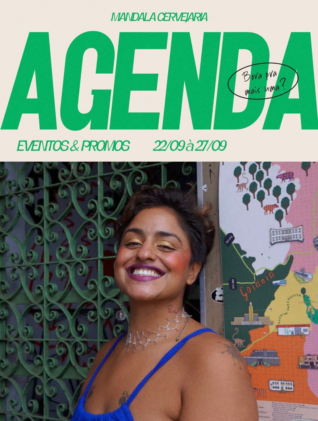 Flyer de Clube das Minas