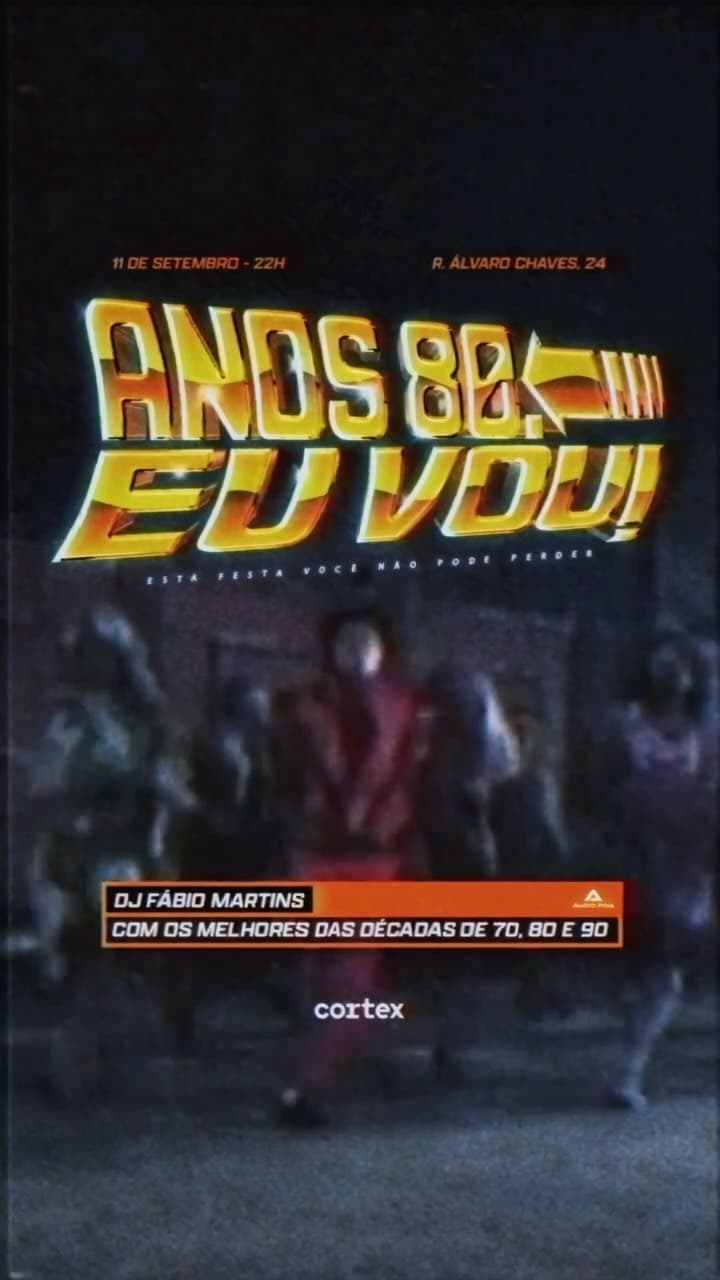 Flyer de DJ Fábio Martins