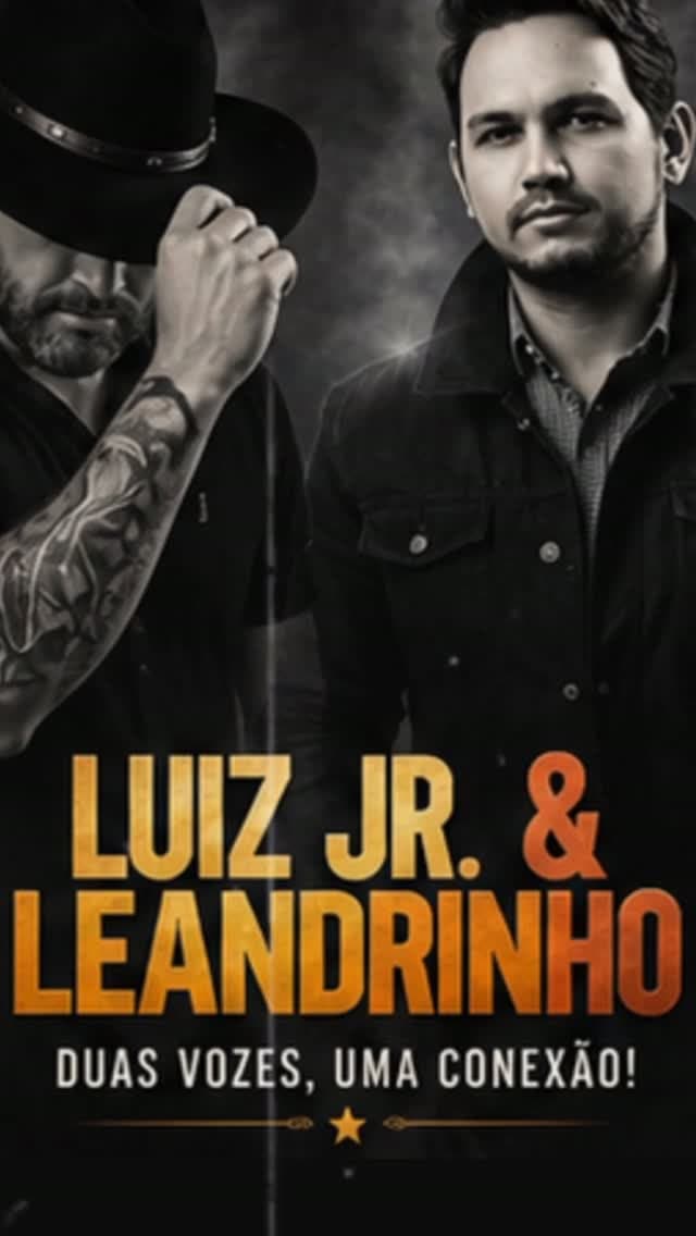 Flyer de Luiz Jr & Leadrinho