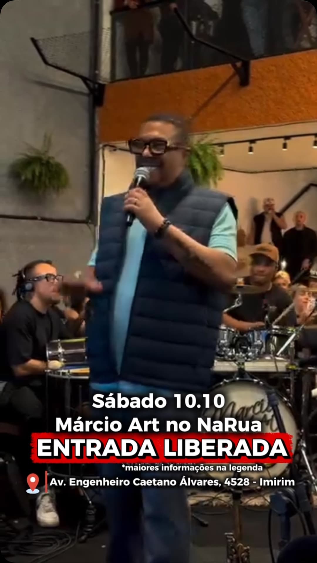 Flyer de Márcio Art