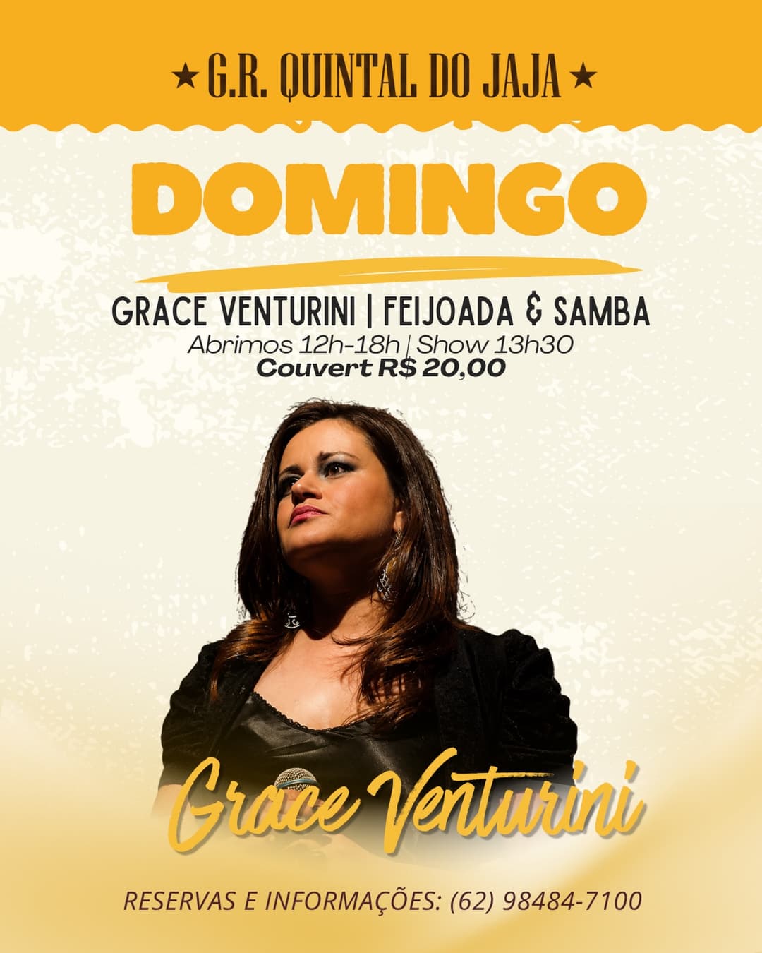 Flyer de Grace Venturini