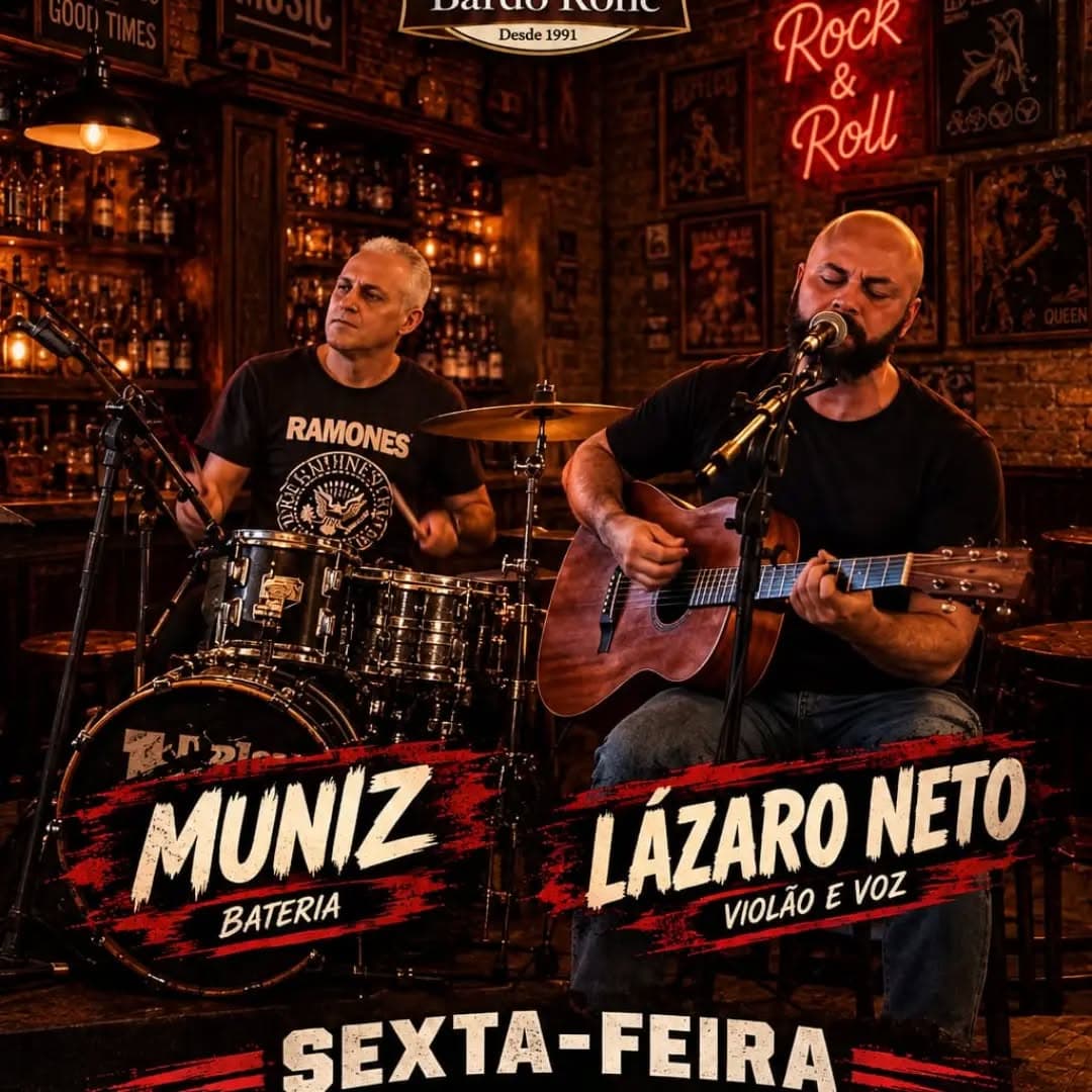 Flyer de MUNIZ, Lázaro Neto e FLÁVIO PORTO