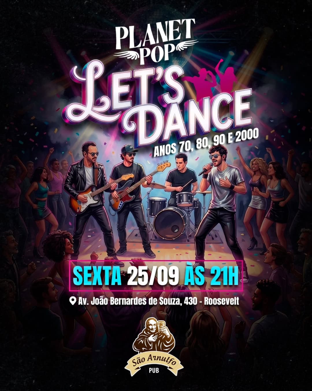 Flyer de Planet Pop