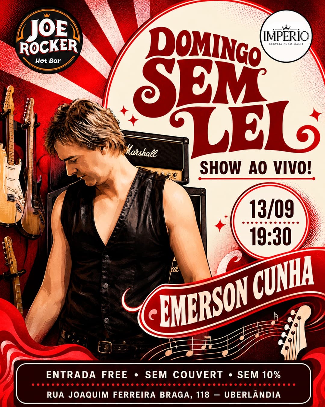 Flyer de Emerson Cunha