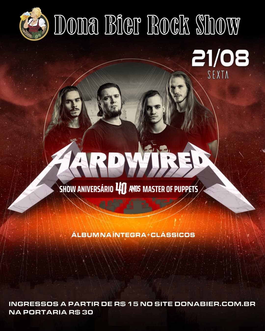 Flyer de Hardwired