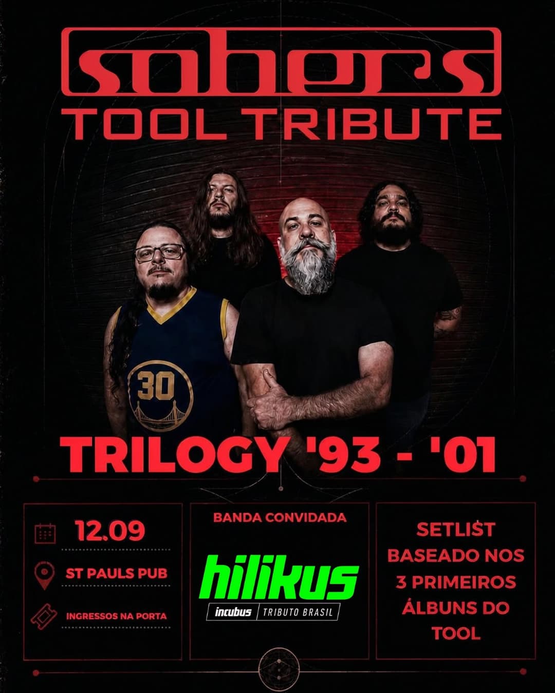 Flyer de Hilikus e Sobers