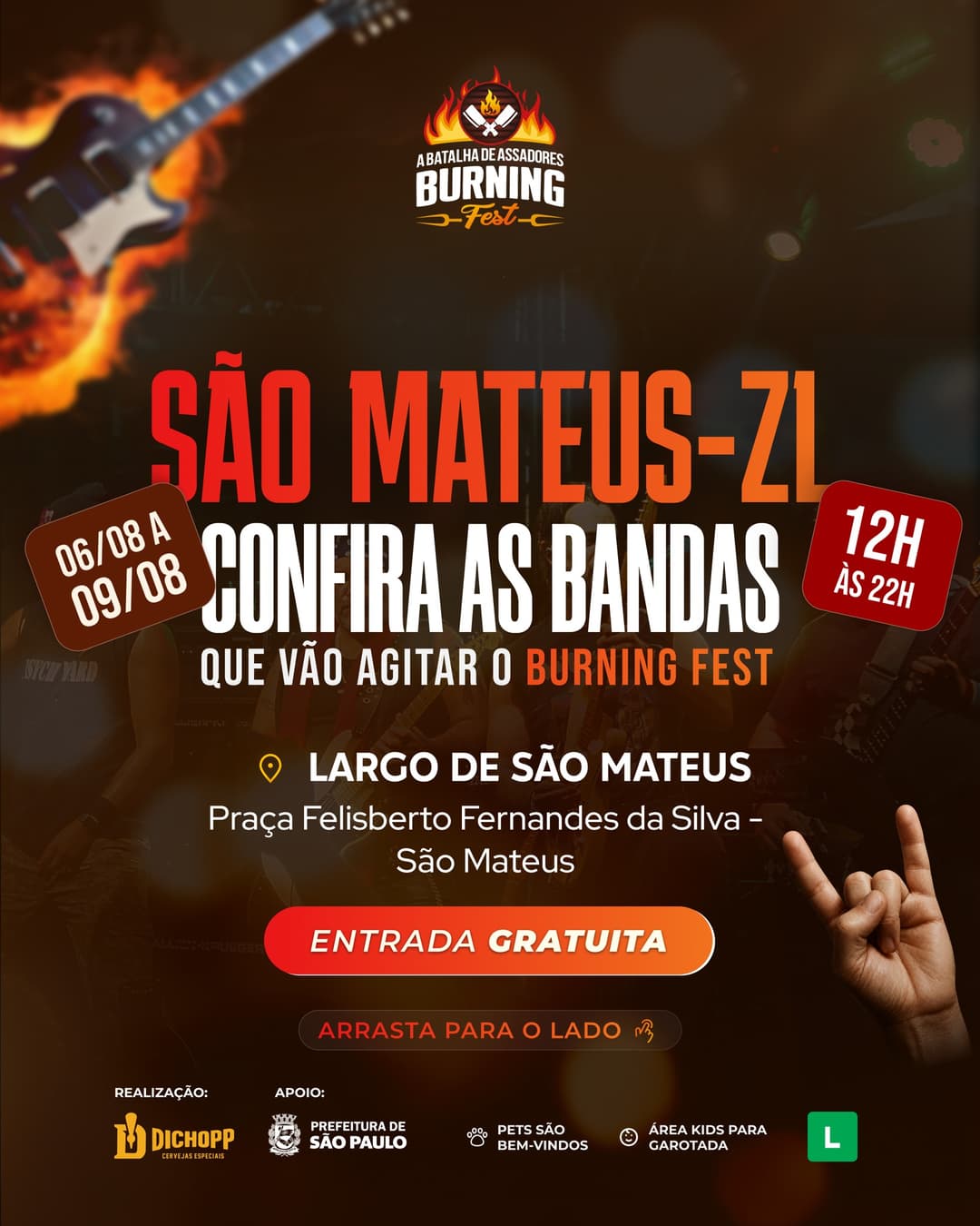 Flyer de AC/DC Cover