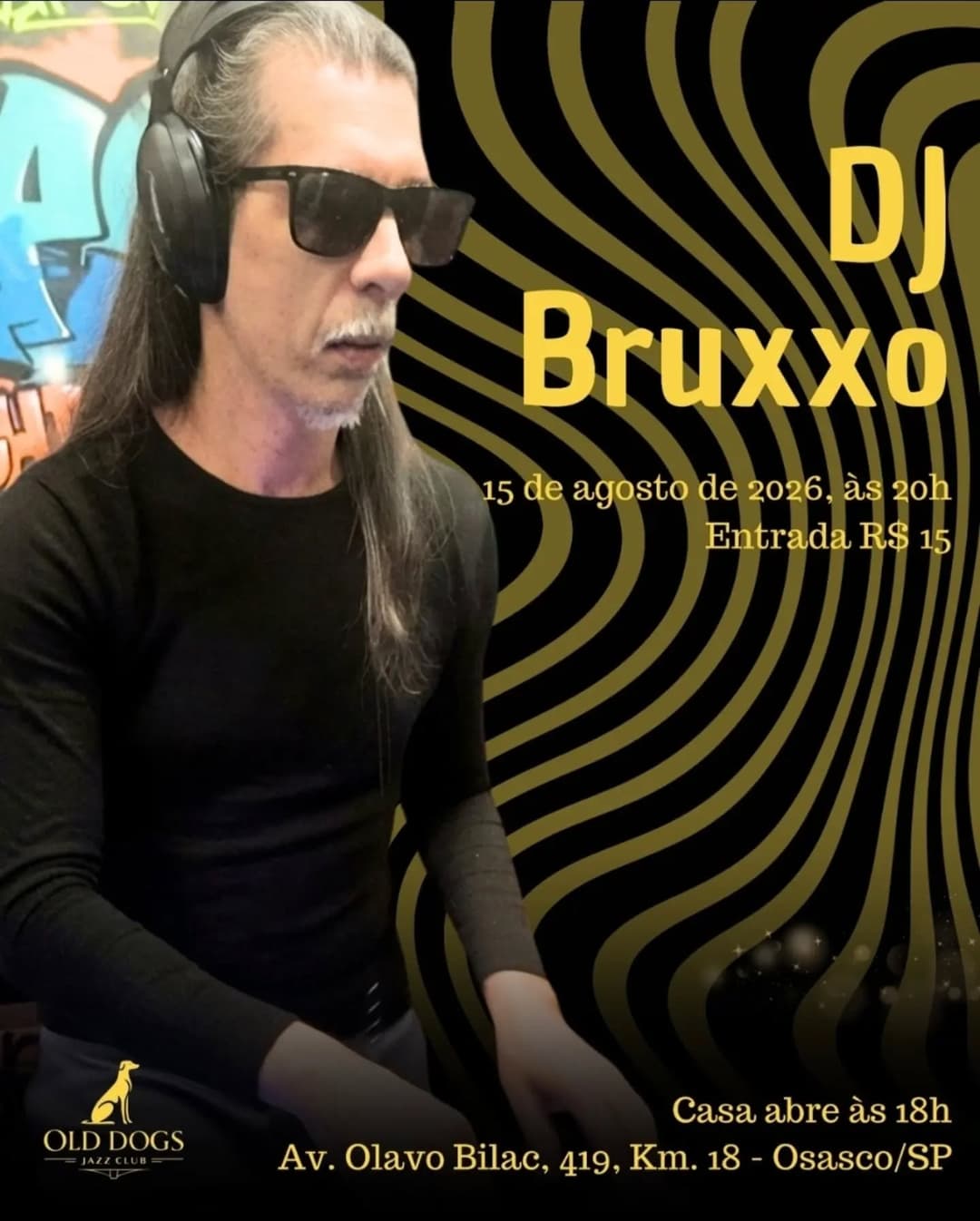 Flyer de DJ Bruxxo