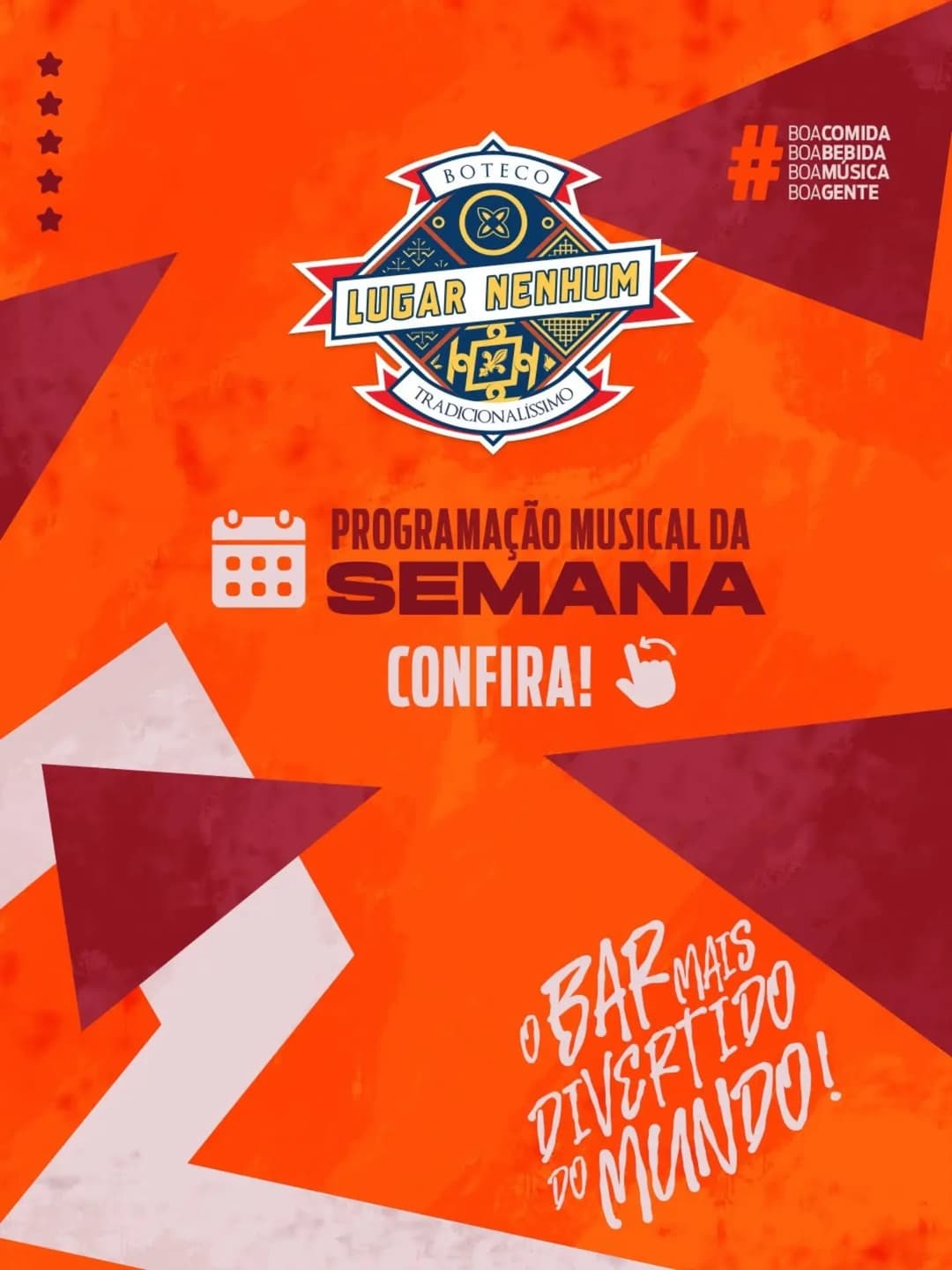 Flyer de Paulinho Santos e Fábio Zani
