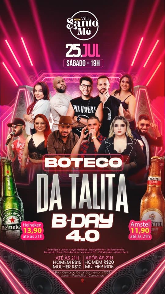 Flyer de Zé Fellipe & Júnior, Leidy Medeiros e mais 7 artistas