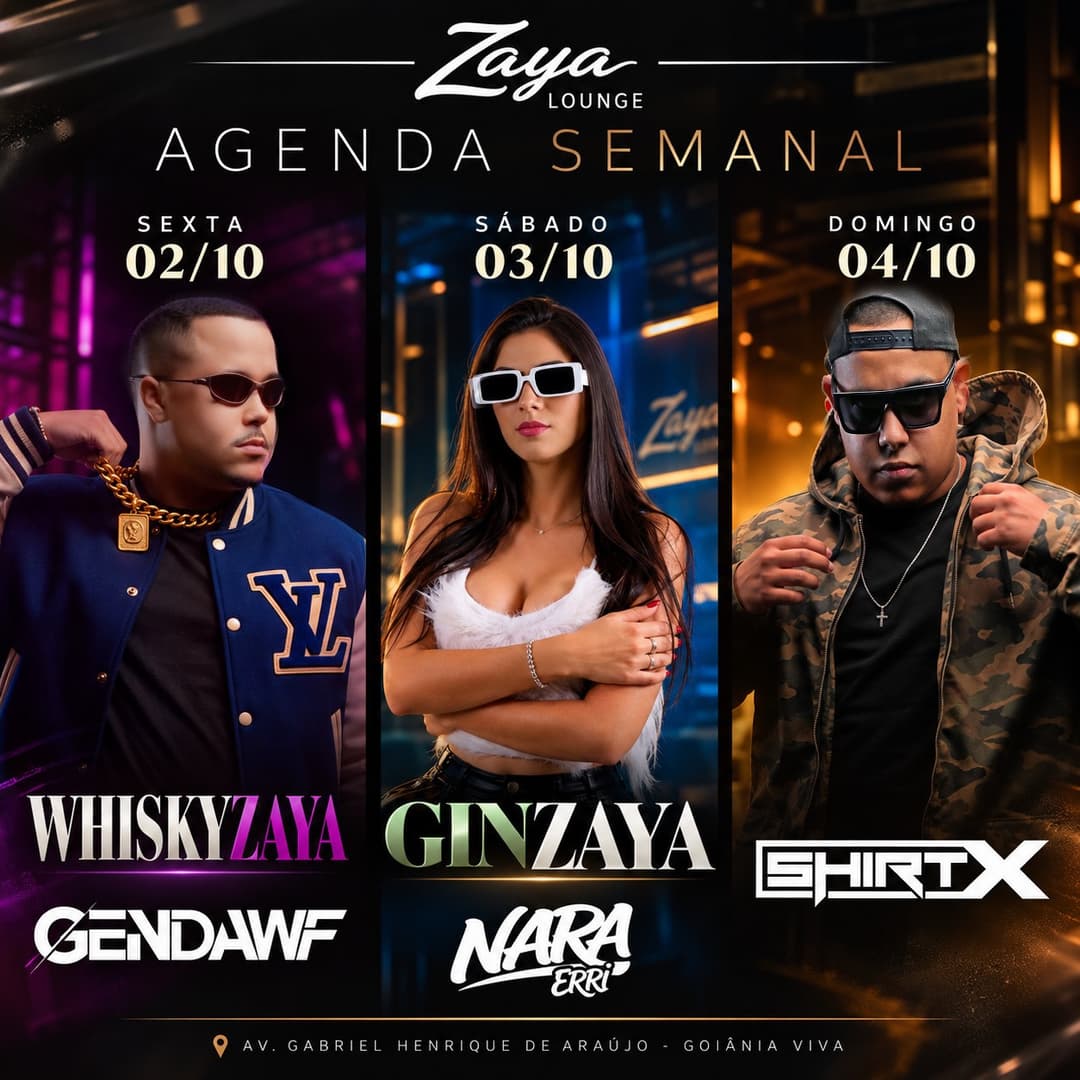 Flyer de DJ Nara Erri