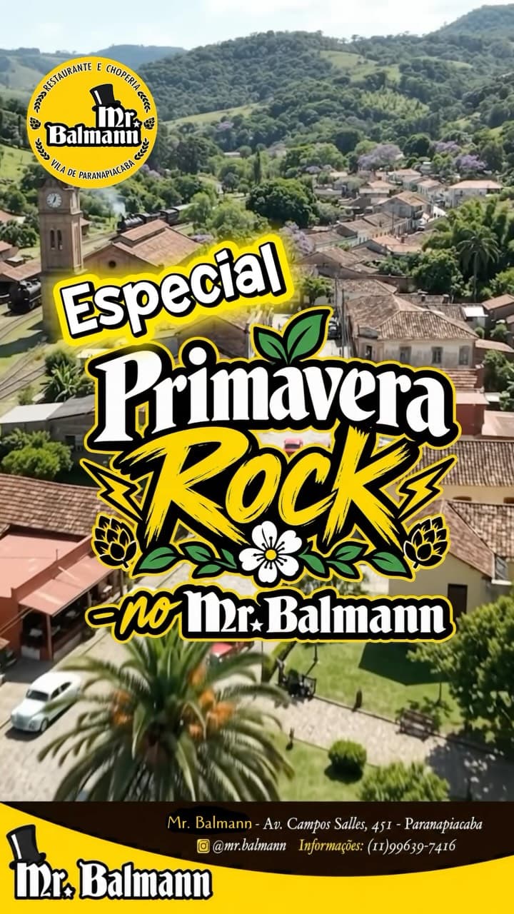 Flyer de Chama Vermelha