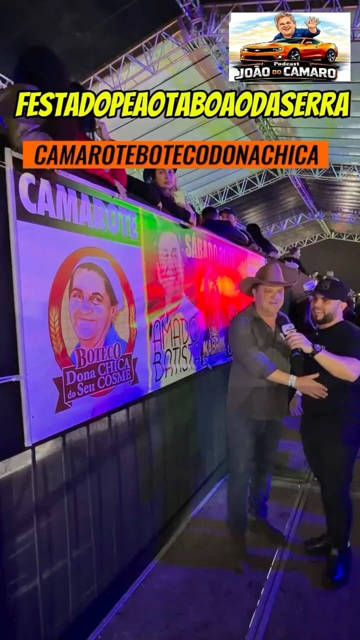 Flyer de JOÃO DO CAMARO