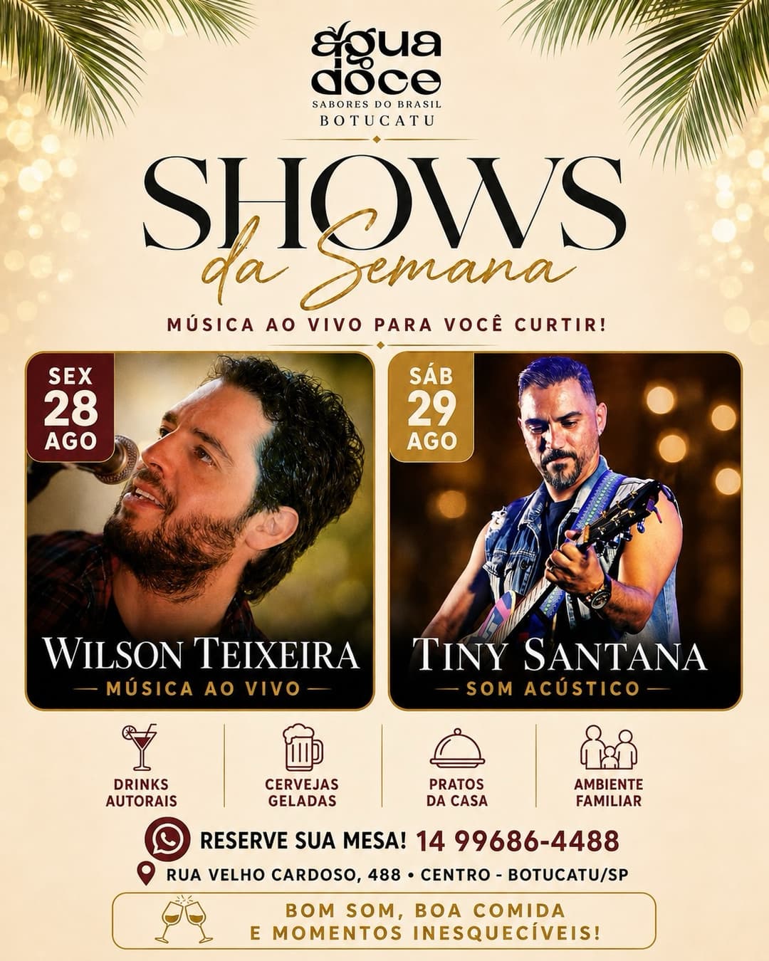Flyer de Tiny Santana
